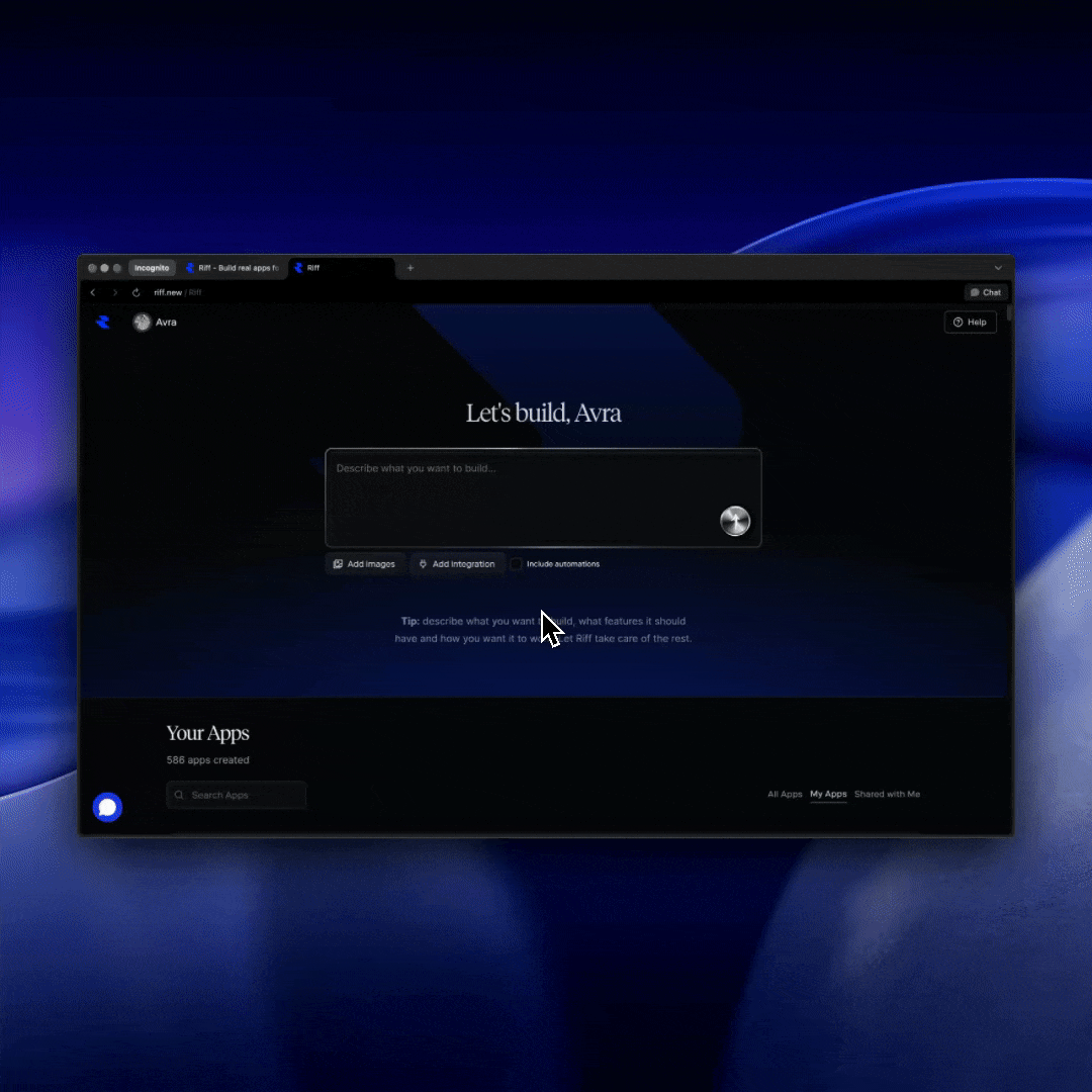 Build automations by chatting